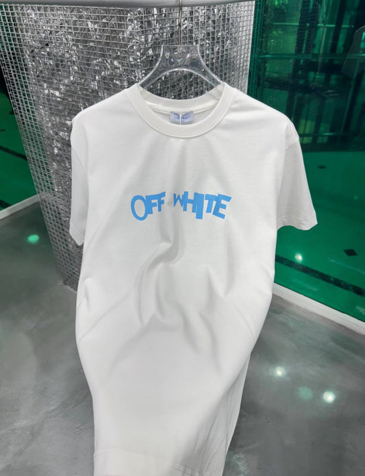 OFF WHİTE BASKILI TSHİRT